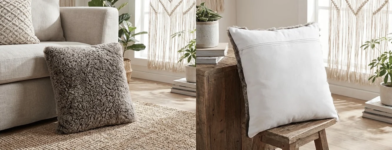 Nomad Austral Curly Cushion Cover — 45 × 45 cm